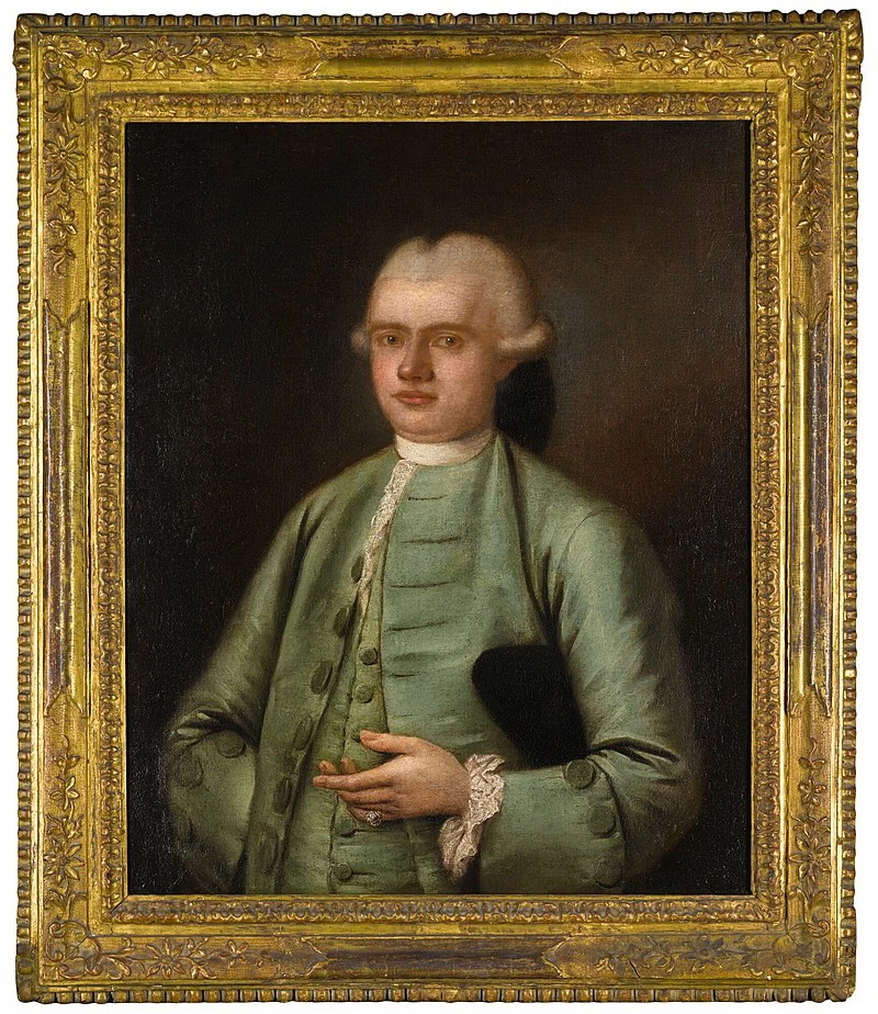 Ritratto di uomo in giacchetta verde
